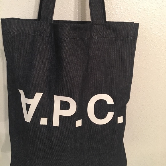 apc denim tote